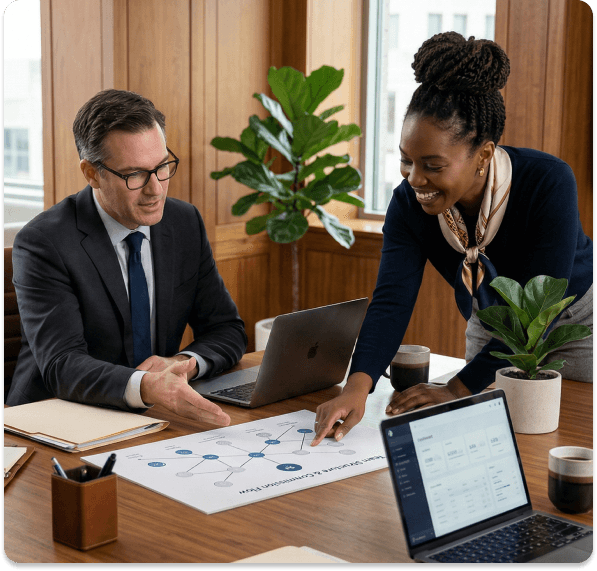 Team working together